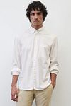 Marc O'Polo Skjorte Off-White Model / Voorkant