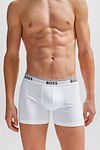 BOSS Shorts Power 3er-Pack Weiß Model / Voorkant