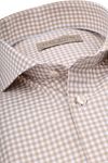 John Miller Shirt Checks Beige Product / Detail