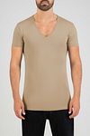 Slater T-shirts Invisible Stretch Lot de 2 Col-V Model / Voorkant