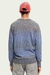 Jersey Scotch and Soda jaspeado azul marino oscuro Model / Achterkant