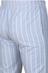 Pantalón lounge a rayas Steppin' Out en azul claro Product / Detail