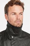Barbour Bedale Wax Jas Zwart Model / Voorkant