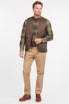 Barbour Bodywarmer Bruin Model / Voorkant