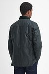 Barbour Falstone woskowana kurtka ciemnozielona Model / Achterkant