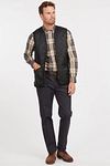 Barbour Fodera Polarquilt nera Model / Voorkant