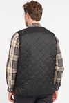 Barbour Fodera Polarquilt nera Model / Achterkant