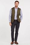 Barbour Giacca Polarquilt verde Model / Voorkant