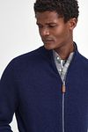 Barbour Talder Cardigan Zippé Laine Gris Product / Detail