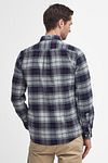 Barbour Kyeloch Hemd Ruit Blauw Grijs Model / Achterkant
