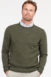 Barbour Sweter Tisbury w kolorze ciemnozielonym Model / Voorkant