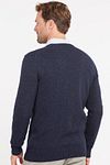 Barbour Tisbury Sweter z mieszanki wełny granatowy Model / Achterkant