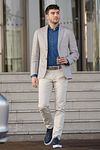 Mac Jeans Driver Pants Kit Model / Sfeerbeeld mit Bram