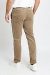 Suitable chino Plato in velluto a coste beige Model / Achterkant