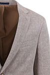 Suitable Veste de Costume De Lin Beige Product / Detail