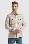 Vanguard Overshirt w beżową kratę Model / Voorkant
