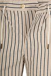 Scotch and Soda Fave Short w paski beżowe Product / Achterkant