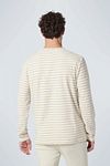 No Excess longsleeve T-Shirt w paski beżowy Model / Achterkant