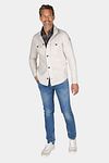 Gilet NZA Logan Ecru Model / Voorkant