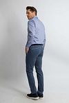 Steppin' Out Chino Northport Indigo Blue Model / Achterkant