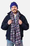Barts Francies Scarf Blauw Model / Voorkant