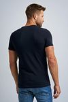 PME Legend Basic T-shirt 2-Pack Rundhals Blå Model / Achterkant
