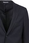 Suitable klassisk blazer i uldblanding, marineblå Product / Detail