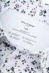 OLYMP Luxor Skjorte 24/Seven Print Hvid Product / Detail