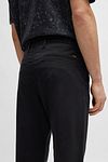 BOSS Satin Chino Black Model / Detail