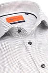 Camisa Suitable de sarga con estampado en blanco Product / Detail