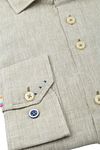 Camisa R2 de mezcla de lino verde claro Product / Detail