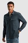 Cast Iron Overshirt Steel Blau Model / Voorkant