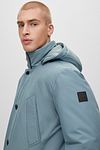 BOSS Osiass Jacke Blau Model / Detail
