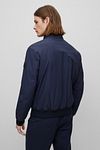 BOSS Cordovan Jacke Navy Model / Achterkant