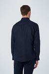 No Excess Hemd Linnen Navy
