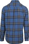 Scotch and Soda Flanel Hemd Blauw Product / Achterkant