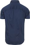 Desoto Short Sleeve Jersey Hemd Navy Product / Achterkant