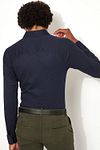 Desoto Overhemd Kent Grafische Print Donkerblauw Model / Achterkant