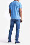 King Essentials The Steve T-Shirt Mid Blauw Model / Achterkant