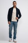 Gilet a maglia Petrol Nunam Navy Model / Voorkant