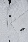 Suitable Blazer in lino a righe azzurro chiaro Product / Detail