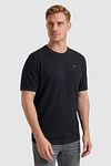 T-Shirt Vanguard con texture blu navy Model / Voorkant