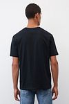 T-Shirt Marc O'Polo blu scuro Model / Achterkant