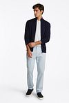 Tommy Hilfiger Cardigan Zip Navy Model / Voorkant