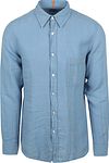 BOSS Chemise Relegant De Lin Bleu 50537381-462 commander en ligne | Suitable