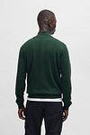 BOSS Kanobix Half Zip Sweater Dark Green Model / Achterkant