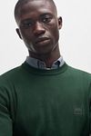 BOSS Pullover Kanovano Dark Green Model / Detail