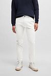 BOSS Satin Chino Blanche Model / Voorkant