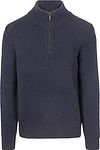 BOSS Trøje med halv lynlås Kurano Navy 50523563-404