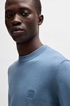 BOSS Pullover Kanovano Lichtblauw Model / Detail